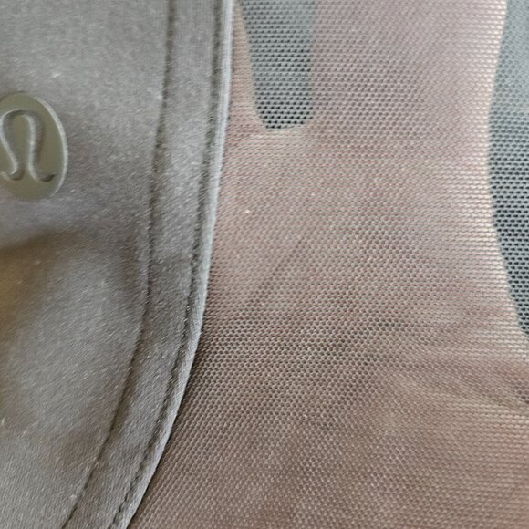 Women's Black Mesh Panel Leggings - Picture 9 of 12